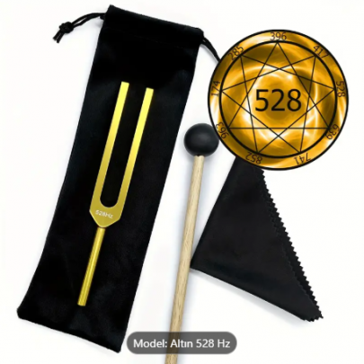 528Hz Çakra Altın DNA Onarım Seti – Akustik Çatal