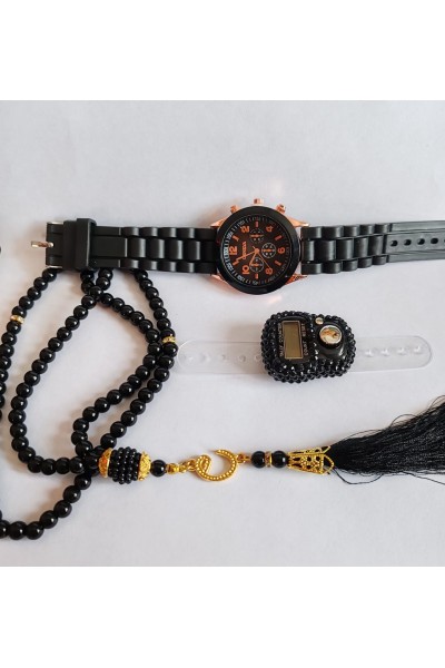 3 Parça Kadın Saat Seti 3 Parça Kadın Saat Seti