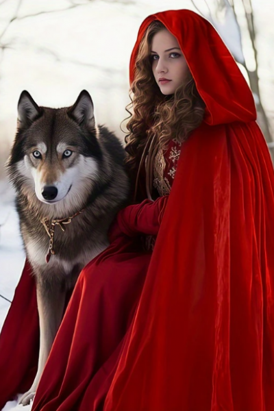 Kırmızı Pelerin – Stand Yaka Kapüşonlu Kostüm Kırmızı Pelerin – Stand Yaka Kapüşonlu Kostüm