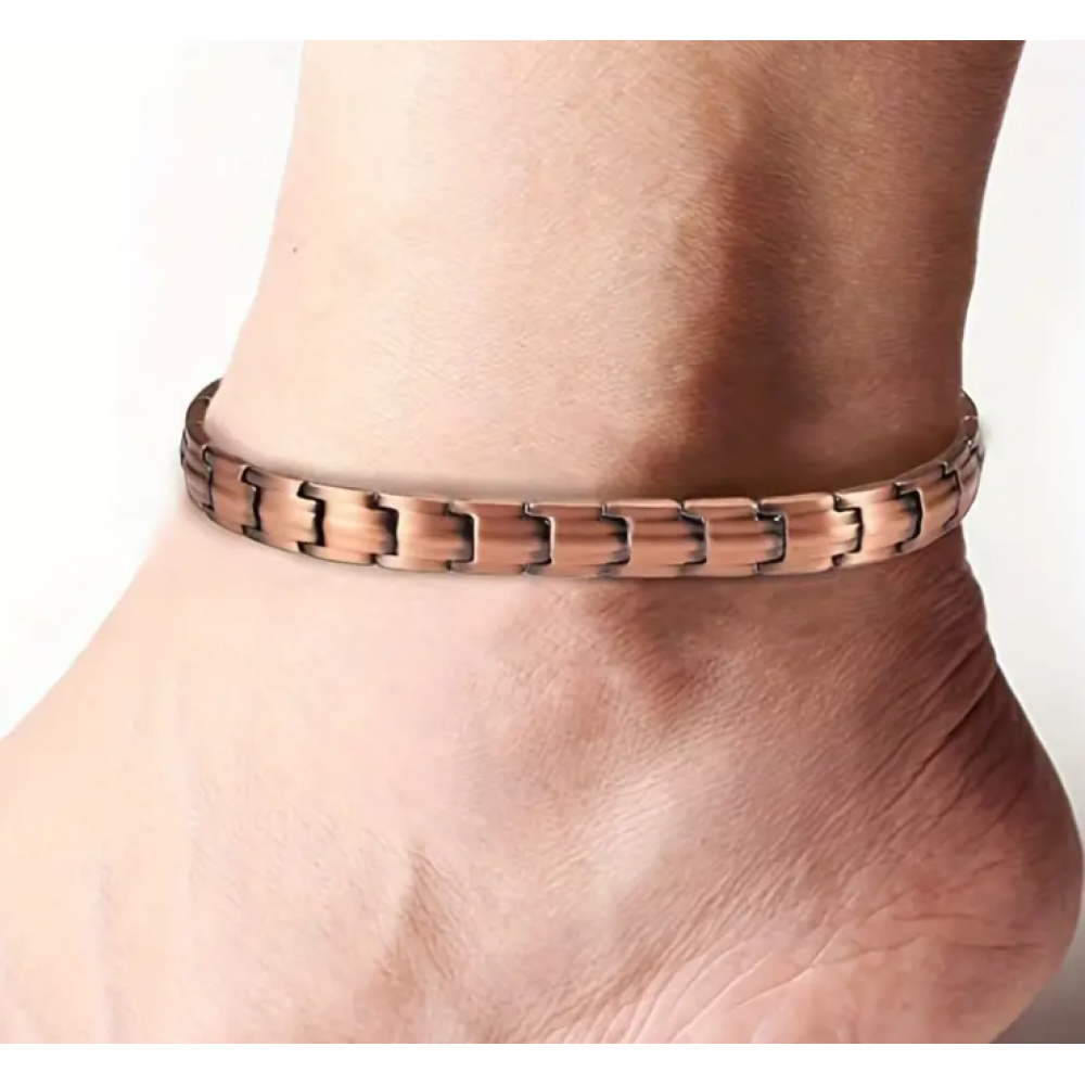 Bileklik Manyetik Bakır Halhal  – 3500 Gauss Manyetik Etki