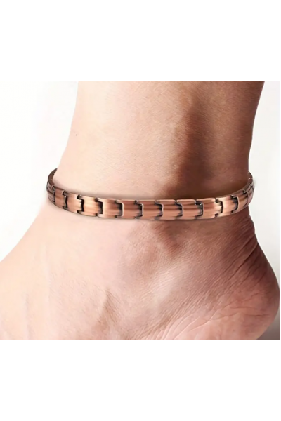 Bileklik Manyetik Bakır Halhal – 3500 Gauss Manyetik Etki Bileklik Manyetik Bakır Halhal – 3500 Gauss Manyetik Etki