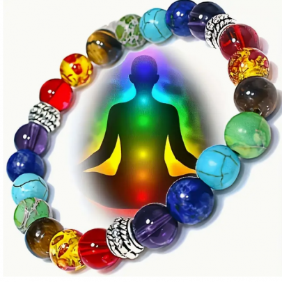 Bohem 7 Çakra Meditasyon ve Zikir  Bileklik