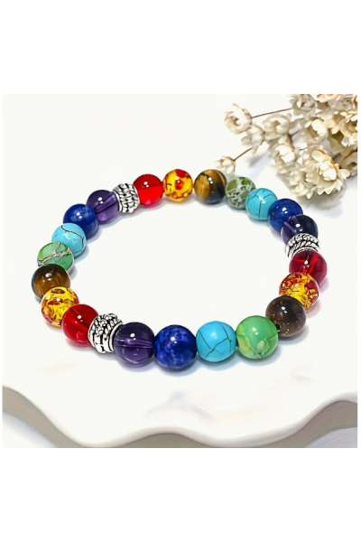 Bohem 7 Çakra Meditasyon ve Zikir  Bileklik