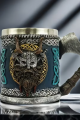 Ortaçağ Viking Savaşçısı Paslanmaz Çelik Kahve Bardağı