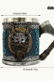 Ortaçağ Viking Savaşçısı Paslanmaz Çelik Kahve Bardağı