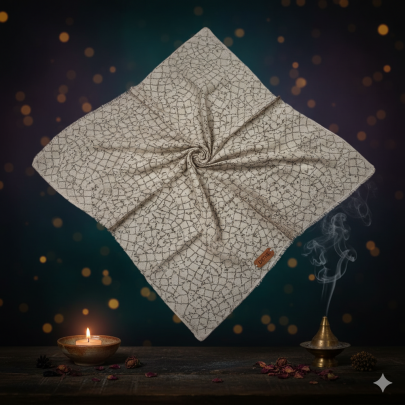 Desenli Pamuk Eşarp Kaplan Desen Soft Doku (100x100 cm) Desenli Pamuk Eşarp Kaplan Desen Soft Doku (100x100 cm)