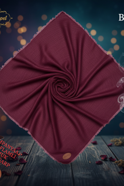 Flamlı Pamuk Eşarp Bordo – %100 Kesik Kumaş, Kaymaz Soft Doku (100x100 cm) Flamlı Pamuk Eşarp Bordo – %100 Kesik Kumaş, Kaymaz Soft Doku (100x100 cm)