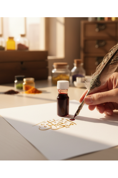 İran Safranı Orjinal Mürekkep 10 ML. - Kırmızı İran Safranı Orjinal Mürekkep 10 ML. - Kırmızı