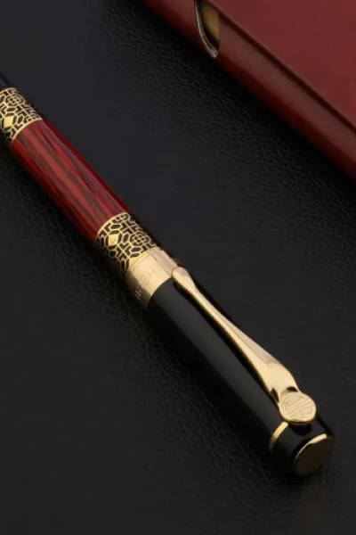 Dolma Kalem Metal Kırmızı Siyah M Uçlu Dolma Kalem Metal Kırmızı Siyah M Uçlu