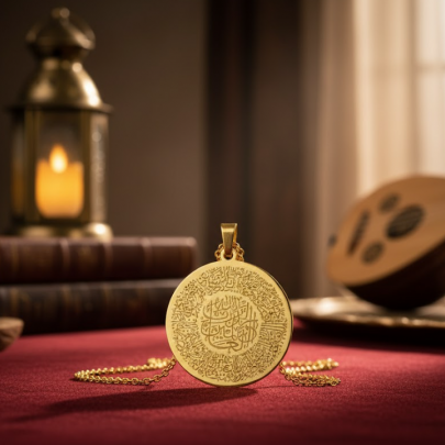 Ashab-ı Kehf Koruma Duaları Kolyesi Ashab-ı Kehf Koruma Duaları Kolyesi