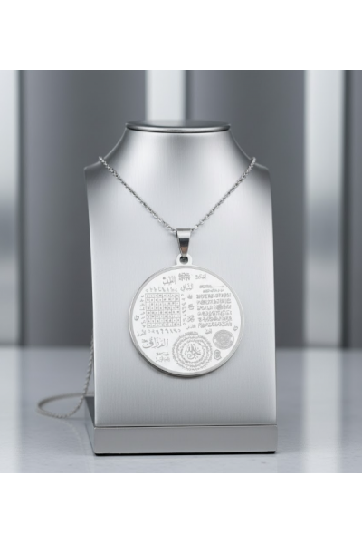 Celcelutiye Vefki & Süleyman Mührü, Felak, Nas Kolye Celcelutiye Vefki & Süleyman Mührü, Felak, Nas Kolye