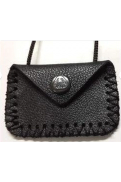 Tılsım Muska Deri Kılıf Ipli Boyun Cevşeni Kullanışlı Muska Kılıfı