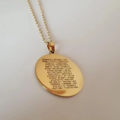 Ayetel Kürsi Duası Korunma Şifa Sayıları Kolye Ayetel Kürsi Duası Korunma Şifa Sayıları Kolye