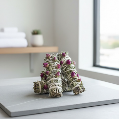 3’lü Aşk, Enerji ve Arınma Ritüel Seti – Adaçayı Tütsü & Tomurcuk Güllü 3’lü Aşk, Enerji ve Arınma Ritüel Seti – Adaçayı Tütsü & Tomurcuk Güllü