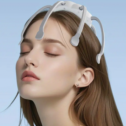 8 Başlıklı Kafa Masaj Aleti USB Şarjlı Rahatlatıcı 8 Başlıklı Kafa Masaj Aleti USB Şarjlı Rahatlatıcı