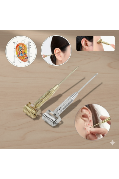 Akupresur Ağrı Masaj Metali, Manuel Terapi, Refleksoloji Aleti Akupresur Ağrı Masaj Metali, Manuel Terapi, Refleksoloji Aleti
